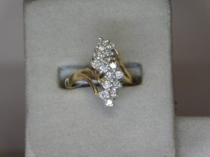 Diamond Waterfall Ring Gardiner's Jewelry Sales and Repair